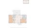 Detailed floor plan showcasing the layout of the home, including bedrooms, living areas, and outdoor spaces like the deck at 1159 Ragan Dr, Gastonia, NC 28054