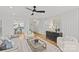 Bright and airy living space featuring modern furnishings and natural light at 1330 Dean St, Charlotte, NC 28216