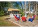 Outdoor bar area with seating, creating an ideal space for entertaining guests in a relaxed setting at 139 Autumn Grove Ln, Mooresville, NC 28115
