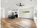 Bright living area with wood-look flooring and an island kitchen perfect for entertaining at 2043 Greenoak Dr, Shelby, NC 28152