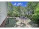Backyard featuring a pool, offering a private outdoor retreat with a view of the surrounding greenery and landscape at 216 W 16Th St, Kannapolis, NC 28081