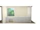 Bathroom rendering showcases white double vanity and built-in makeup table at 2596 Polo Ln, Maiden, NC 28650