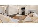 Comfortable living room features a plush sofa, stylish rug, and seamless flow at 269 Keating Place Dr, Fort Mill, SC 29708