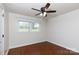 Bedroom featuring a ceiling fan and a window with great natural light at 5381 Mount Carmel Rd, Heath Springs, SC 29058