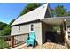 View of the back porch featuring a grill and outdoor seating at 5769 Birch St, Conover, NC 28613