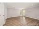 Minimalist bedroom with neutral walls and modern flooring at 618 Circle Trace Rd, Monroe, NC 28110