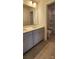 Bathroom featuring a double sink vanity with an adjacent tub and shower at 642 Amberjack Pl # 75, York, SC 29745