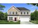 Charming two-story home featuring a two-car garage, inviting front porch, and beautifully landscaped front yard at 642 Amberjack Ln, York, SC 29745