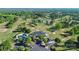 Aerial view of Rock Hill Country Club with golf course, pool and amenities at 680 Lakeside Dr, Rock Hill, SC 29730