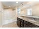Bathroom with double vanity and shower-tub combination at 832 Summerlake Dr, Fort Mill, SC 29715