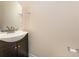 Modern powder room featuring vanity with sink at 832 Summerlake Dr, Fort Mill, SC 29715