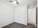 Clean bedroom with a closet at 8322 Summerglen Cir, Charlotte, NC 28227