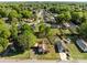 Aerial view of a charming neighborhood showcasing tree-lined streets and well-maintained homes at 834 Murphy St, Kannapolis, NC 28081
