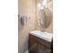 Well-lit powder room with modern vanity and elegant fixtures at 1097 Constitution Park Blvd, Rock Hill, SC 29732