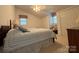 Inviting bedroom featuring a comfortable bed, soft lighting, and cozy decor, perfect for relaxation and rest at 1224 Island Creek Dr, Troy, NC 27371