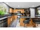 Updated kitchen with stainless steel appliances, ample counter space, and stylish accents at 12319 Cumberland Cove Dr, Charlotte, NC 28273