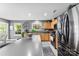 Spacious eat-in kitchen offers stainless steel appliances, ample storage, and modern finishes at 12319 Cumberland Cove Dr, Charlotte, NC 28273