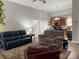 Spacious living room with an open layout and luxury vinyl flooring at 227 Crystal Springs Ln, Shelby, NC 28150