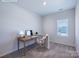 Cozy bedroom with a desk, chair, window and neutral carpeting at 2555 Ruby Dixon Crossing Dr # 16, Gastonia, NC 28056