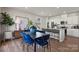 Dining area featuring a dining table with seating and modern decor at 281 Bezelle Ave, York, SC 29745