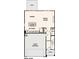 Main level floor plan showing kitchen, dining and great room layout at 291 Bezelle Ave, York, SC 29745