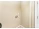 A room features an outlet and plumbing for a washing machine or dryer, ready for appliance installation at 3941 Briarhill Dr, Charlotte, NC 28215