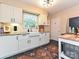Updated kitchen with stainless steel appliances, granite countertops, and stylish cabinetry at 557 Wakefield Dr # A, Charlotte, NC 28209