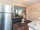 Contemporary kitchen with stainless appliances and granite counters, blending style and functionality at 557 Wakefield Dr # A, Charlotte, NC 28209