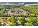 Stunning aerial view of a lakeside community with beautiful homes and mature trees at 620 Millstream Dr, Rock Hill, SC 29732