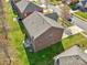 Aerial view of a home's backyard with green grass at 620 Millstream Dr, Rock Hill, SC 29732