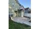 Picture of a concrete patio area and fenced backyard of a house, offering a private outdoor space at 6707 Dunton St, Huntersville, NC 28078