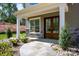Elegant home entryway featuring stone accents and a stunning double-door entrance at 139 Poplar Grove Rd, Mooresville, NC 28117