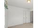 Bedroom features neutral walls, plush carpeting, and two large closets at 1694 Trotters Ridge Rd, Stanfield, NC 28163
