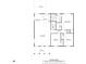 Detailed floor plan showcasing the layout of the home with labeled rooms, dimensions, and outdoor areas at 208 Spinners Dr, Cherryville, NC 28021