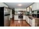 Efficient kitchen offering stainless steel appliances and plenty of counter space at 2144 Newhart Rd, Charlotte, NC 28214