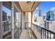 Urban living on display from this condo's cozy balcony at 222 S Caldwell St # 1510, Charlotte, NC 28202