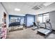 Well-equipped fitness center with treadmills, weights, and other exercise equipment at 222 S Caldwell St # 1510, Charlotte, NC 28202