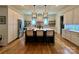 Spacious kitchen features a large island with seating, modern appliances, and stylish lighting at 2309 Pinckney Ave, Charlotte, NC 28205