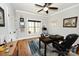 Office space featuring a work desk, natural light, and neutral paint at 2757 Trent Ne Dr, Conover, NC 28613