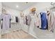 Spacious walk-in closet with ample shelving and clothing racks for organized storage at 277 Bezelle Ave, York, SC 29745