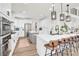 Open-concept kitchen featuring a large island, stainless steel appliances, and ample cabinet space at 3081 Montreaux Valley Dr, Fort Mill, SC 29707