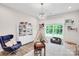Charming playroom with plenty of natural light, a reading nook, and built-in shelving at 3081 Montreaux Valley Dr, Fort Mill, SC 29707