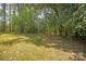 Large backyard perfect for outdoor activities and relaxation, surrounded by trees at 3713 Capricorn Rd, Lancaster, SC 29720