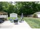 Relax in this backyard, which has a hot tub, storage shed, and outdoor seating at 427 Spencer St, Rock Hill, SC 29730
