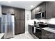 Well-equipped kitchen with stainless steel appliances, granite countertops, and ample cabinet space at 427 Spencer St, Rock Hill, SC 29730