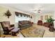 Cozy living room featuring traditional decor, comfortable seating, and bright natural light at 4462 Flat Creek Rd, Heath Springs, SC 29058