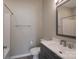 Well-maintained bathroom features a tub-shower combo and modern vanity for a clean, functional design at 643 Brickdust Ct, Fort Mill, SC 29708