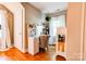 Bright bedroom features natural light from the windows and a desk area for work or hobbies at 902 Hawthorne Rd, Shelby, NC 28150