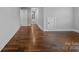 Finished basement with hardwood floors at 911 Naples Dr, Davidson, NC 28036
