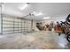Spacious garage with ample storage space and room for multiple vehicles and bikes at 1158 Waterford Dr, Hickory, NC 28602